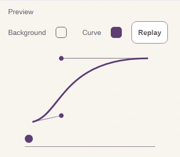 Easing result in Preview.