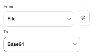 Keep From set to File. Open To to choose the text your destination asks for.