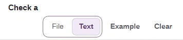 Text tab selected in FluffyBench Hash Checksum.