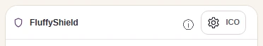 Settings toolbar button while the size panel is open.