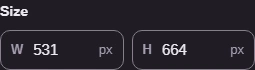 Size sets the saved crop’s pixel dimensions.