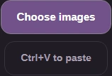 Choose images adds photos from your device.
