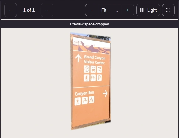 Light makes dark fringes easier to spot. These backgrounds are viewing choices.