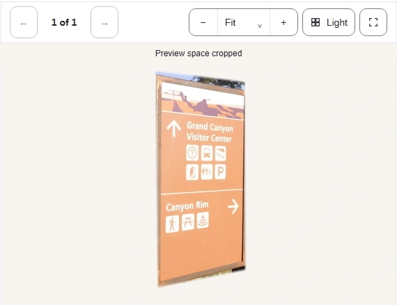 Light makes dark fringes easier to spot. These backgrounds are viewing choices.
