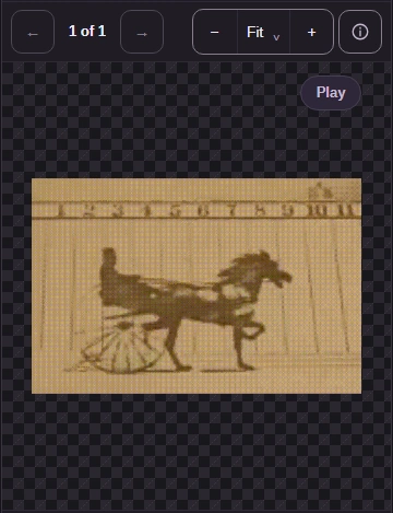 The paused GIF stays still; Play resumes it.