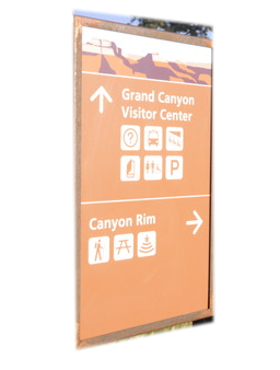 The sign cutout as PNG on a dark background: its soft edges fade into the dark.