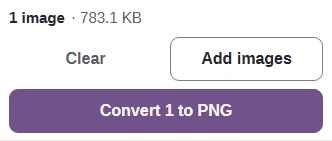 The loaded XPM is ready for Convert 1 to PNG.