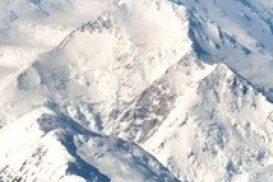 Snow and sky in the illustrative source JPG.