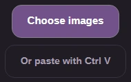 Choose images to add the photo you want to prepare.