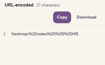 FluffyBench result freshman%20notes%20%2B%20HR under the URL-encoded label.