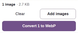 Convert 1 to WebP is ready.