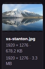 The finished RGB PNG and its size readout.